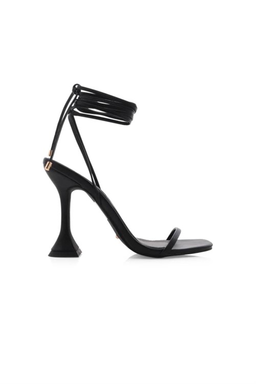 ElkinTopuklu Sandalet Siyah - Kadın Ayakkabı